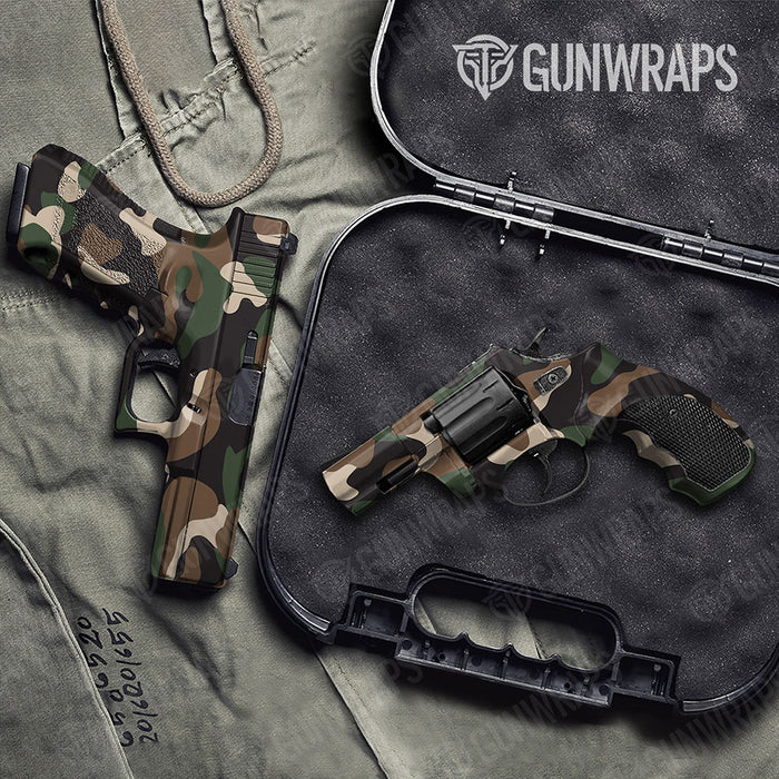 Handgun Classic America Gun Skin Vinyl Wrap