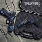 Cumulus Blue Midnight Gun Skin Vinyl Wrap