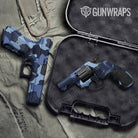 Cumulus Blue Urban Night Gun Skin Vinyl Wrap