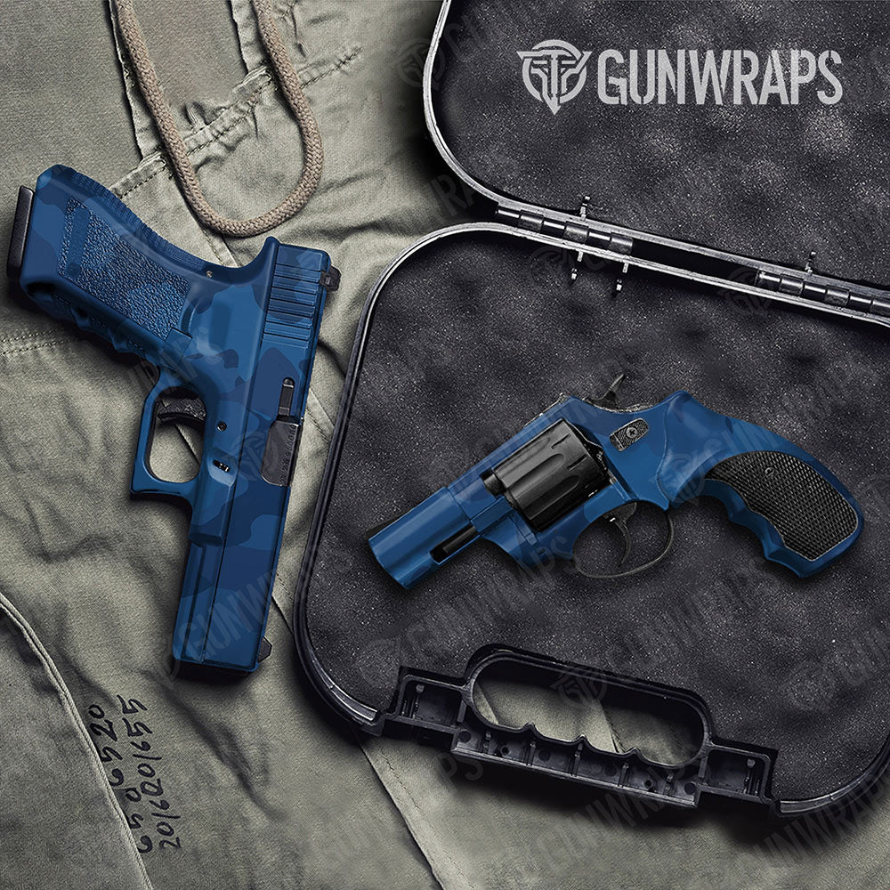 Cumulus Elite Blue Gun Skin Vinyl Wrap