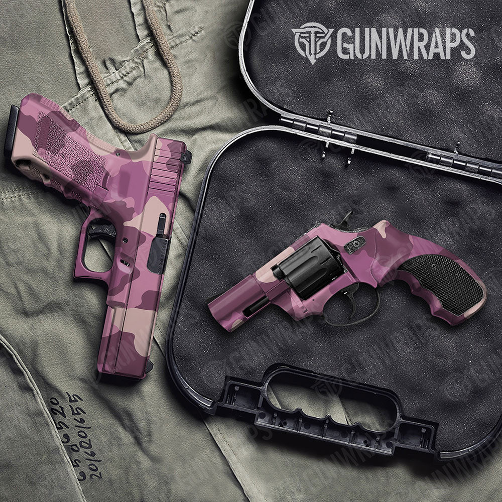 Cumulus Floral Gun Skin Vinyl Wrap
