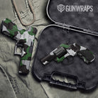 Cumulus Green Tiger Gun Skin Vinyl Wrap