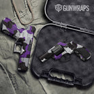 Cumulus Purple Tiger Gun Skin Vinyl Wrap