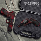 Cumulus Vampire Red Gun Skin Vinyl Wrap
