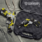 Cumulus Yellow Tiger Gun Skin Vinyl Wrap