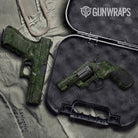 Digital Army Dark Green Gun Skin Vinyl Wrap