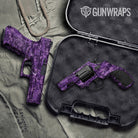 Digital Elite Purple Gun Skin Vinyl Wrap