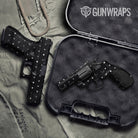 Dotted Grayscale Gun Skin Vinyl Wrap