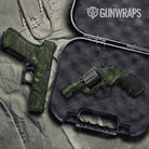 Erratic Army Dark Green Gun Skin Vinyl Wrap