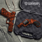 Nature Orange Forest Gun Skin Vinyl Wrap