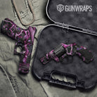 Nature Pink Lifeless Woods Gun Skin Vinyl Wrap