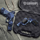Ragged Blue Urban Night Gun Skin Vinyl Wrap