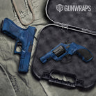Ragged Elite Blue Gun Skin Vinyl Wrap