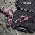 Ragged Floral Gun Skin Vinyl Wrap