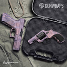 Realtree WAV3 Purple Rose Gun Skin Vinyl Wrap
