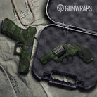 Sharp Army Dark Green Gun Skin Vinyl Wrap