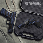 Vietnam Tiger Stripe Blue Midnight Gun Skin Vinyl Wrap