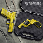 Vietnam Tiger Stripe Elite Yellow Gun Skin Vinyl Wrap