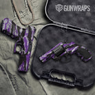 Vietnam Tiger Stripe Purple Tiger Gun Skin Vinyl Wrap