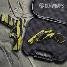 Vietnam Tiger Stripe Yellow Tiger Gun Skin Vinyl Wrap