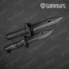 Battle Storm Elite Black Gun Skin Vinyl Wrap
