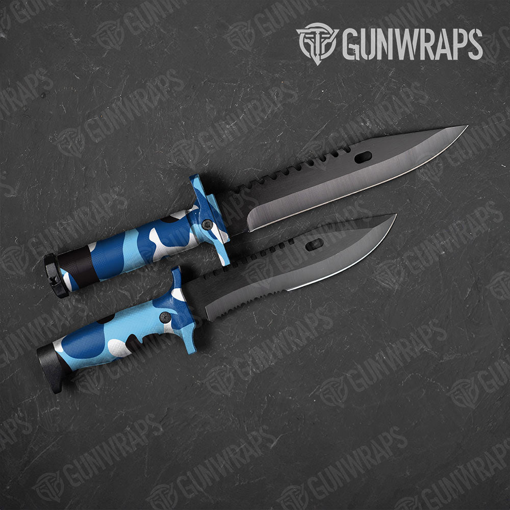 Classic Baby Blue Gun Skin Vinyl Wrap