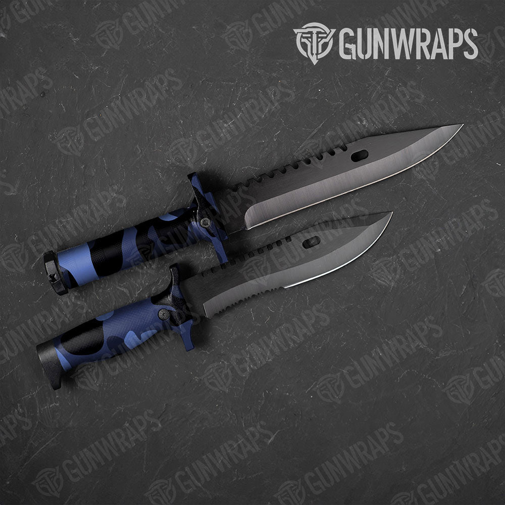 Classic Blue Midnight Gun Skin Vinyl Wrap