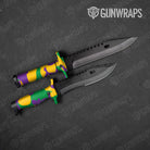 Classic Mardi Gras Gun Skin Vinyl Wrap
