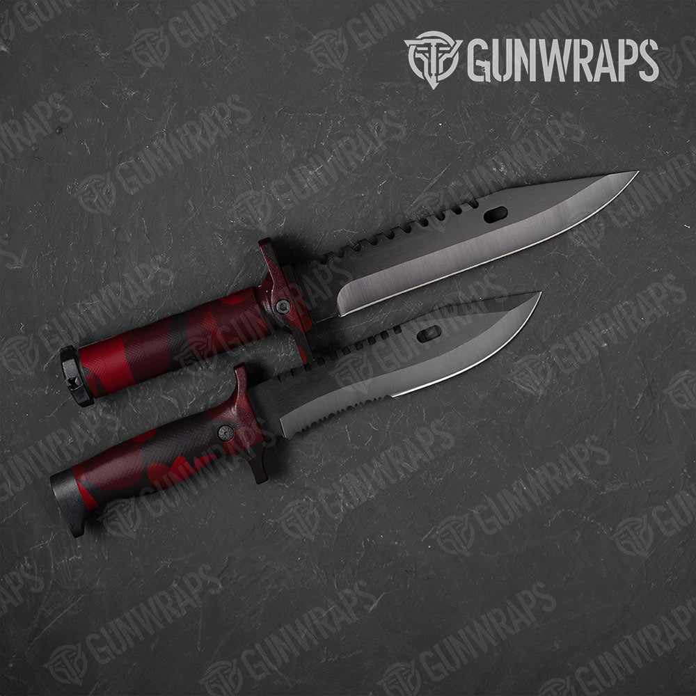 Classic Vampire Red Gun Skin Vinyl Wrap