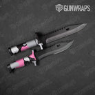 Cumulus Pink Tiger Gun Skin Vinyl Wrap