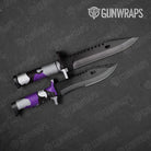 Cumulus Purple Tiger Gun Skin Vinyl Wrap