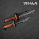 Damascus Autumn Gun Skin Vinyl Wrap