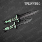 Erratic Mint Chocolate Chip Gun Skin Vinyl Wrap