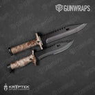 Kryptek Nomad Gun Skin Vinyl Wrap