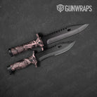 Nature Pink Grassland Gun Skin Vinyl Wrap