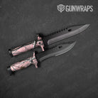 Nature Pink Snowstorm Gun Skin Vinyl Wrap
