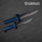 Paintball Elite Blue Gun Skin Vinyl Wrap