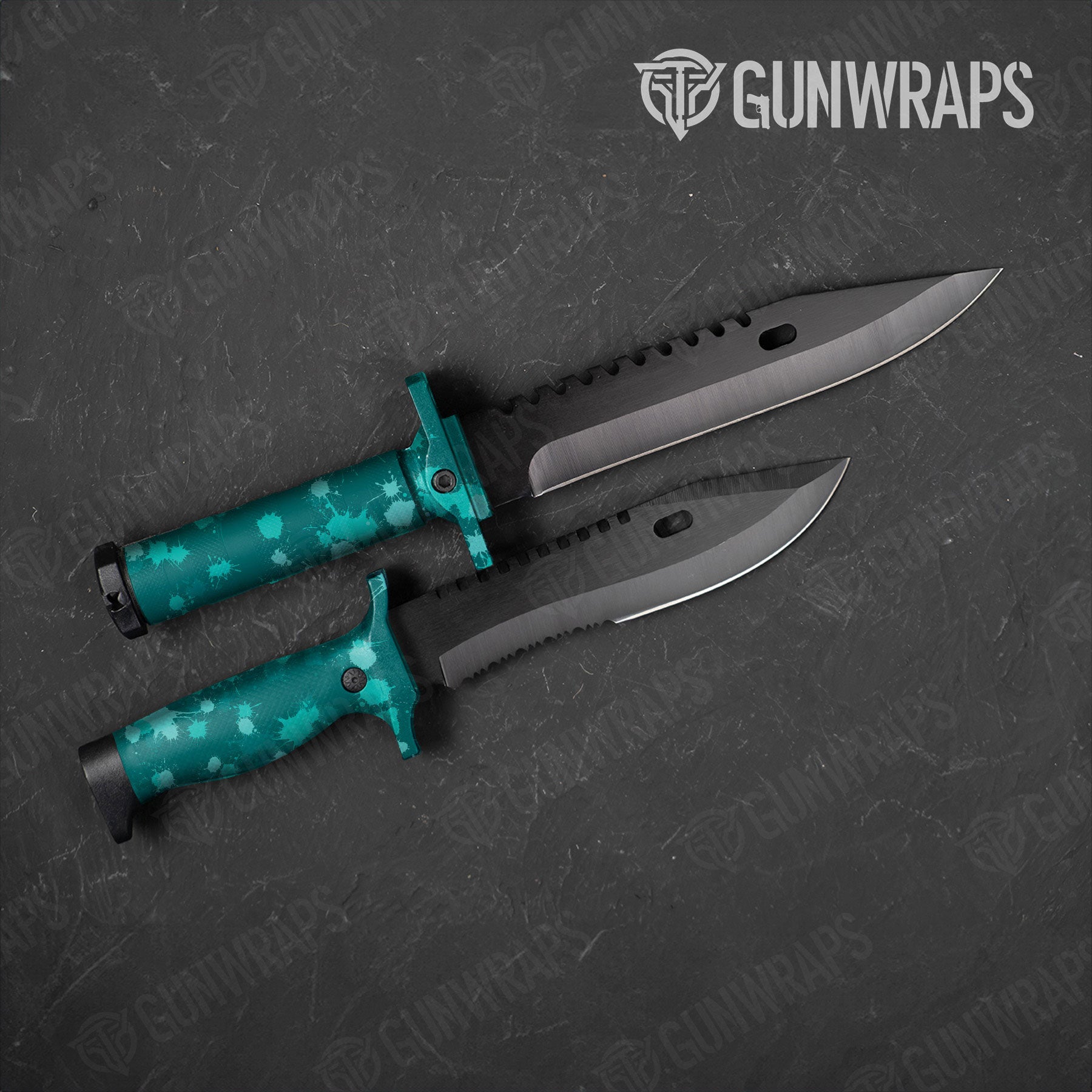 Paintball Elite Tiffany Blue Gun Skin Vinyl Wrap