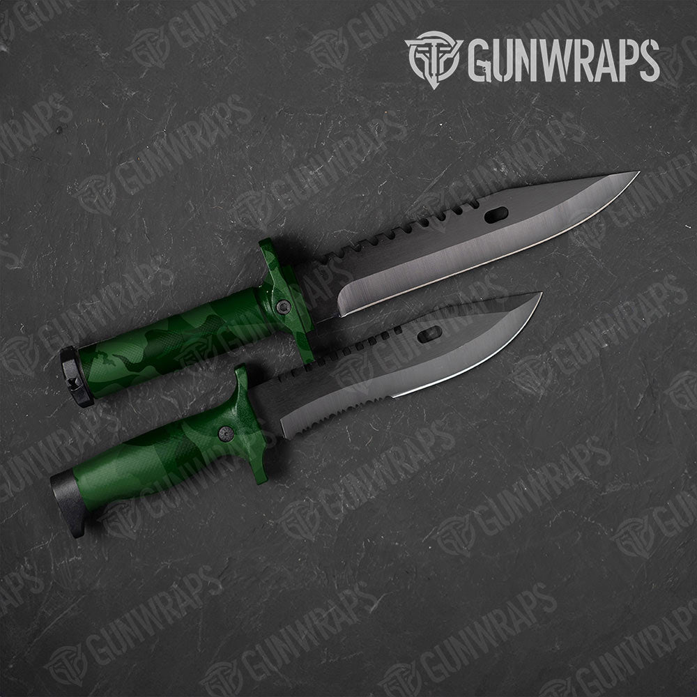 Ragged Elite Green Gun Skin Vinyl Wrap