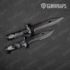 Ragged Midnight Gun Skin Vinyl Wrap