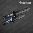 Ragged Navy Gun Skin Vinyl Wrap