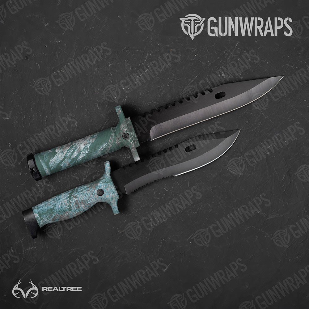 Realtree Aspect Glacier Gun Skin Vinyl Wrap