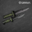 Sharp Army Green Gun Skin Vinyl Wrap