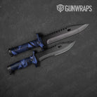 Sharp Blue Midnight Gun Skin Vinyl Wrap