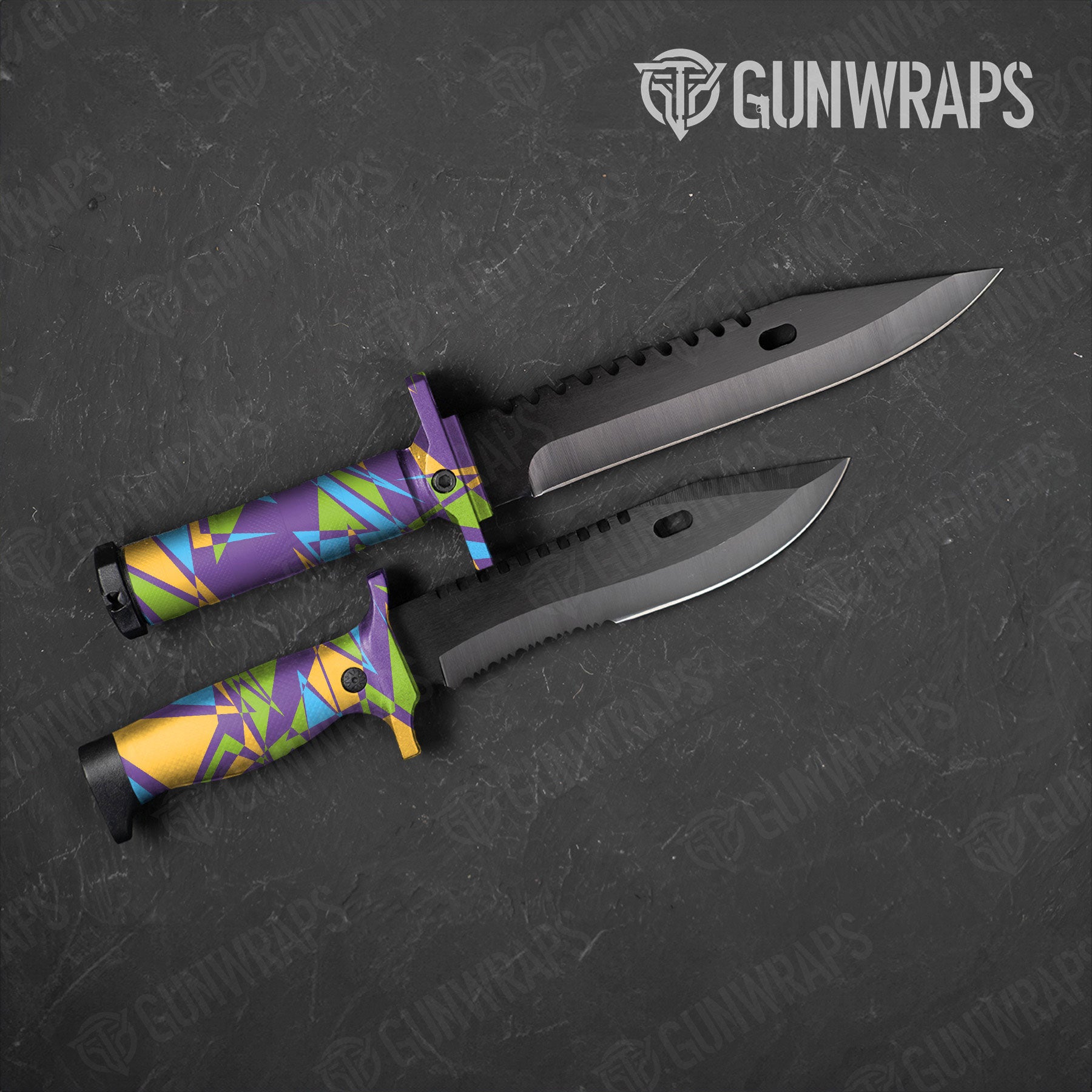 Sharp Carnival Gun Skin Vinyl Wrap