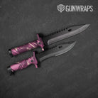 Sharp Floral Gun Skin Vinyl Wrap