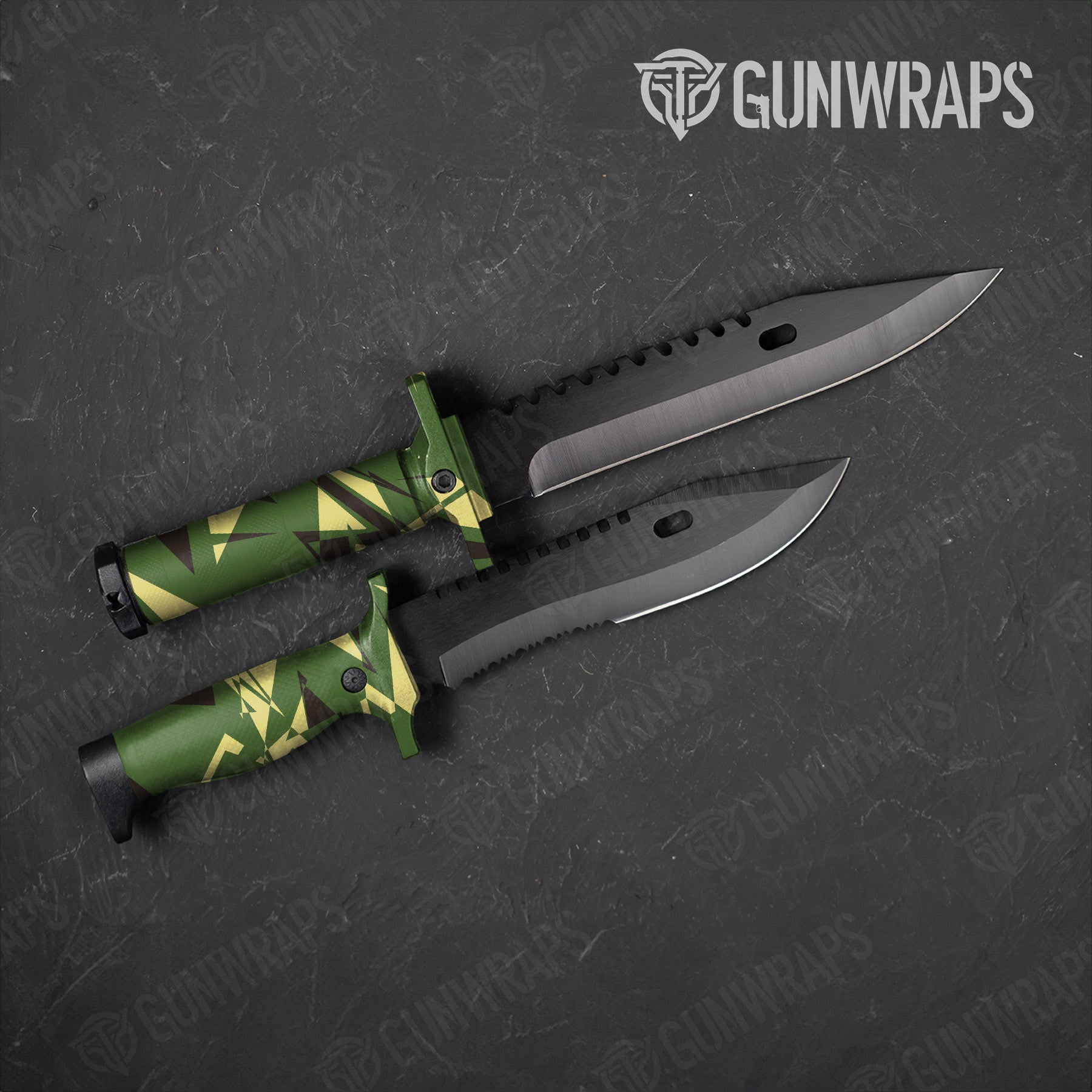 Sharp Jungle Gun Skin Vinyl Wrap