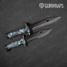 Sharp Overcast Gun Skin Vinyl Wrap