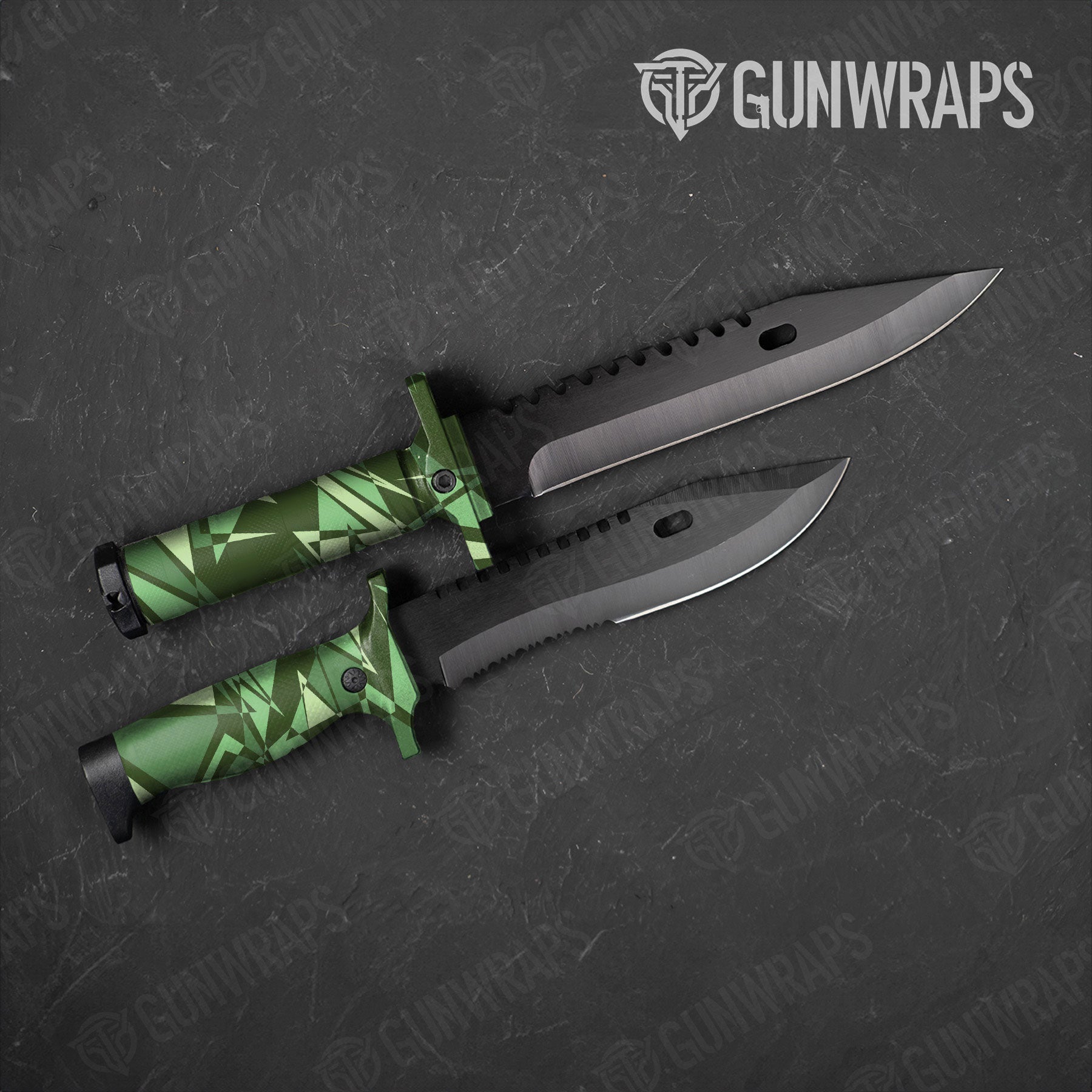 Sharp Pistachio Gun Skin Vinyl Wrap