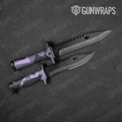 Shattered Lilac Gun Skin Vinyl Wrap